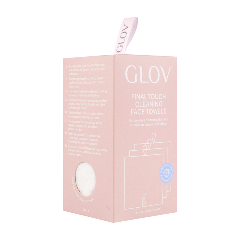 GLOV Zestaw 3 luksusowych ręczników do twarzy z mikrofibry Face towel