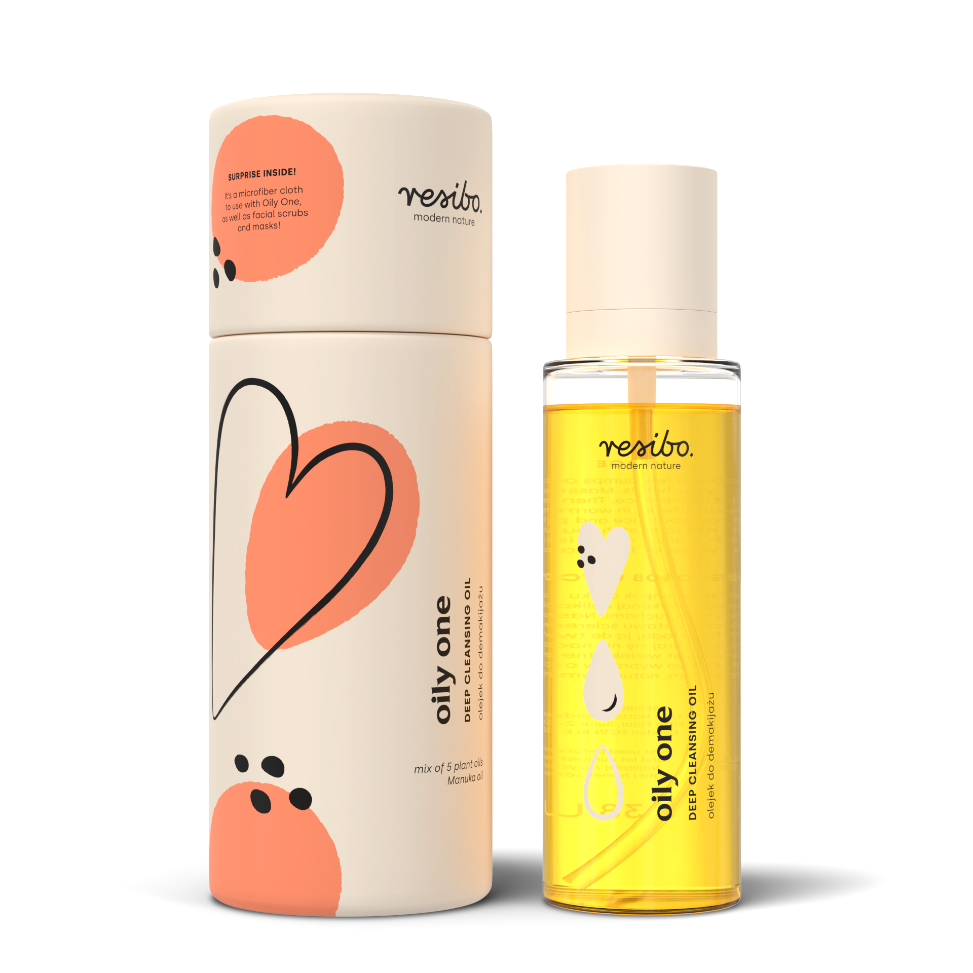RESIBO Oily One olejek do demakijażu 100ml