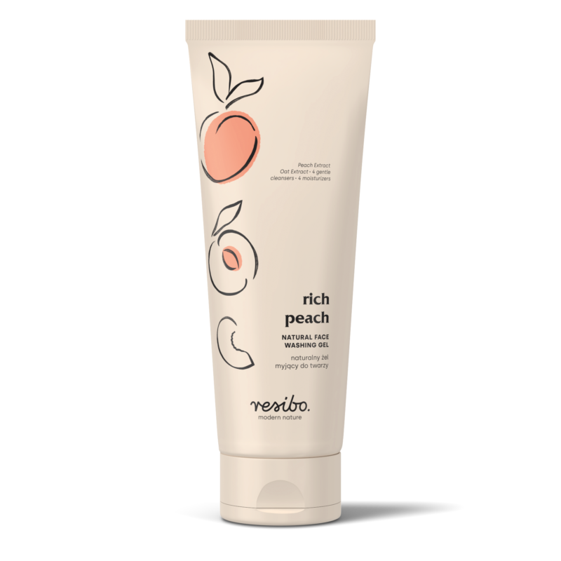 RESIBO Rich Peach Żel do mycia twarzy 125ml