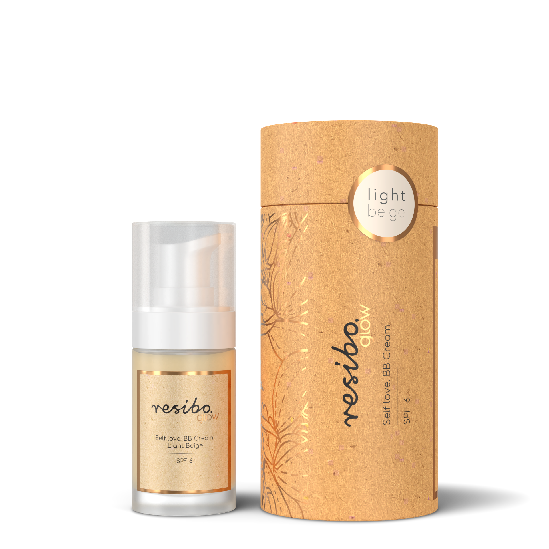 RESIBO Self love. BB Cream (30ml) Light beige