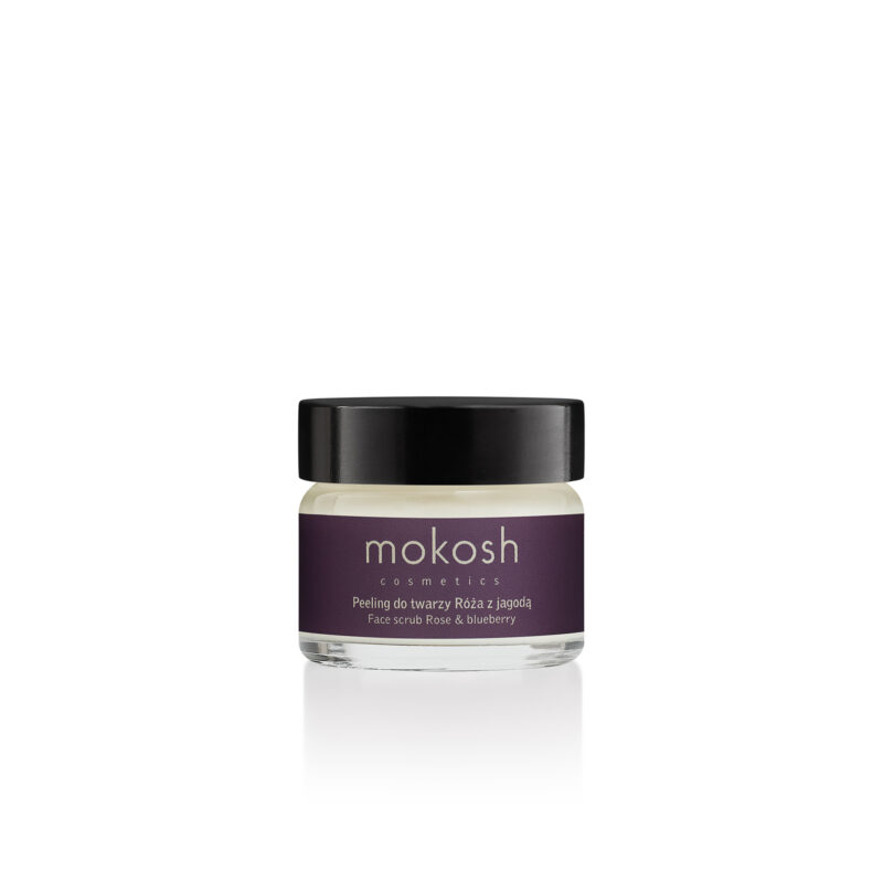 Aktywny peeling do twarzy Róża z jagodą (15 ml)