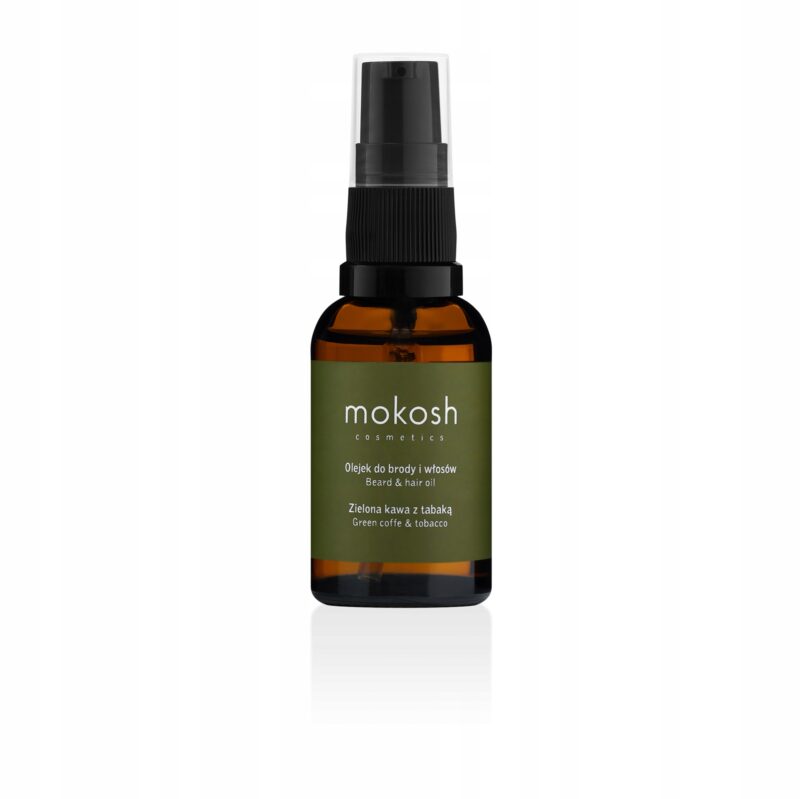 Olejek do brody zielona kawa z tabaką 30ml