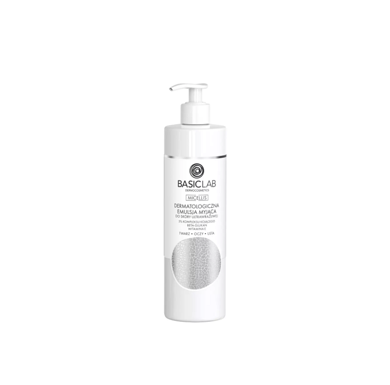 BASICLAB Emulsja myjąca do skóry ultrawrażliwej 300ml