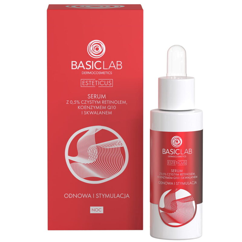 BASICLAB Serum z czystym retinolem 0,5% 30ml