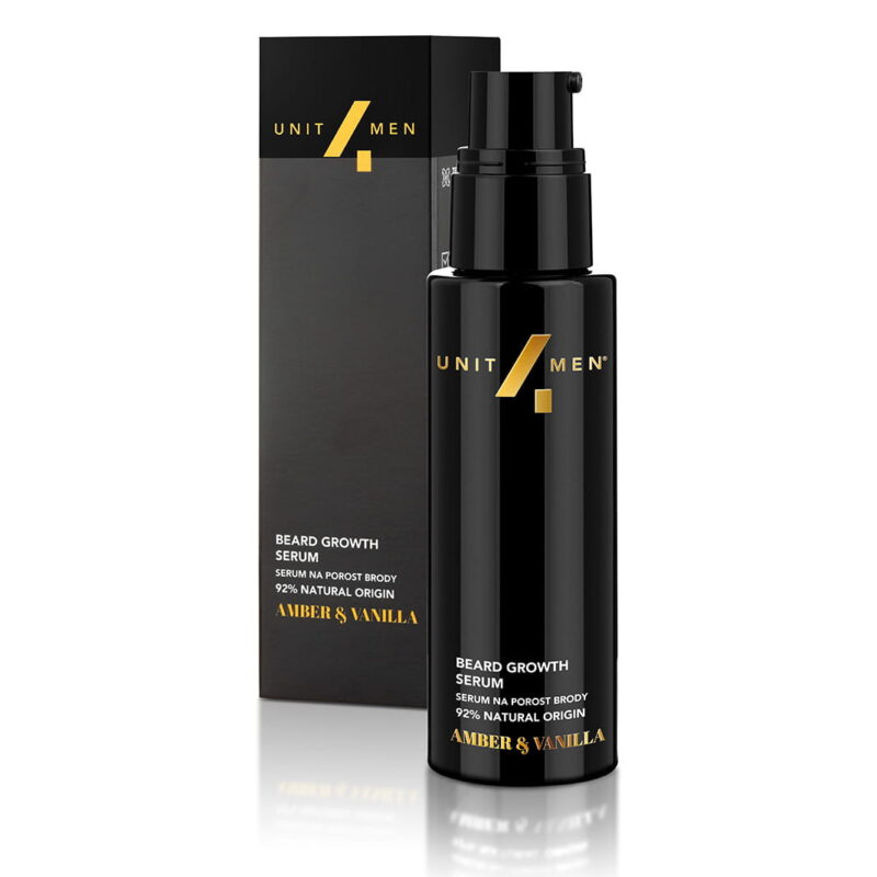 UNIT4MEN Serum do brody AMBER&VANILLA 30ml