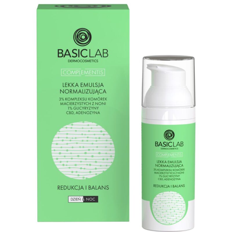 BASICLAB Lekka emulsja normalizująca 50ml