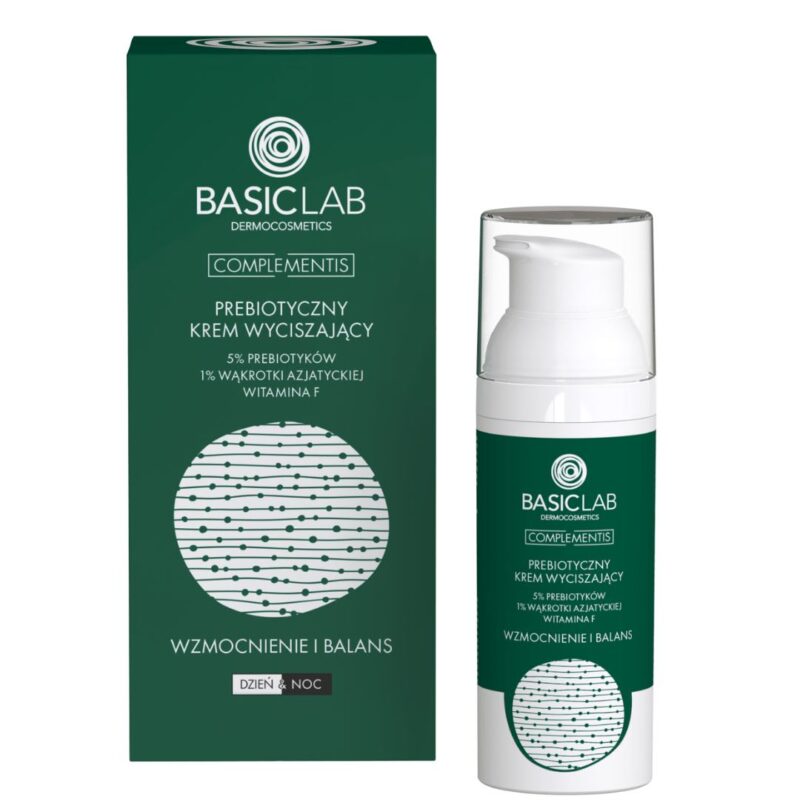 BASICLAB Prebiotyczny krem wyciszający 50ml
