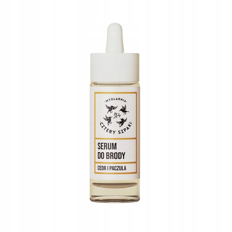 4SZPAKI Serum do brody Cedr i paczula 30 ml