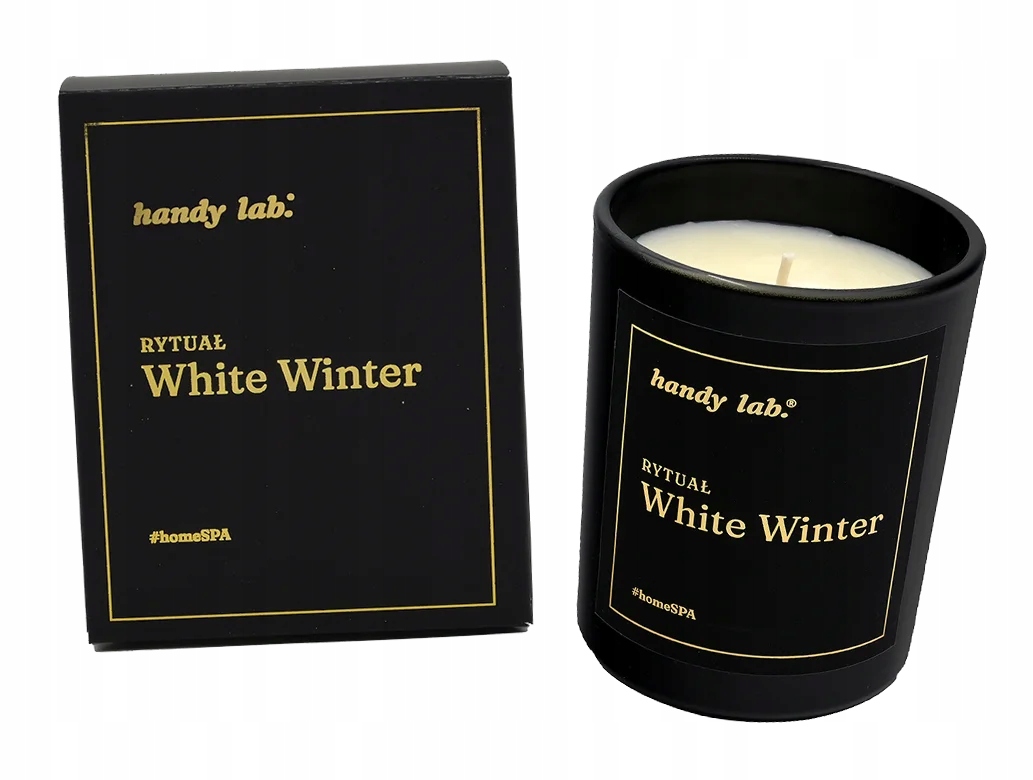HANDY LAB. Świeca sojowa White Moon 200g