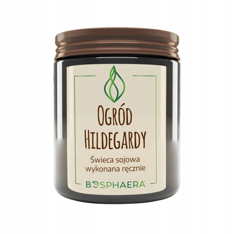Bosphaera Świeca sojowa Ogród Hildegardy 190g
