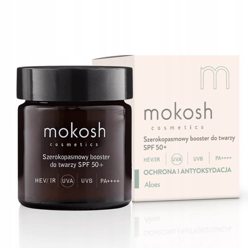 MOKOSH Szerokopasmowy booster do twarzy SPF 50 + 30 ml