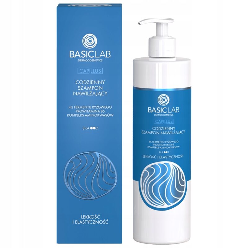 BasicLab Codzienny szampon nawilżający 300 ml