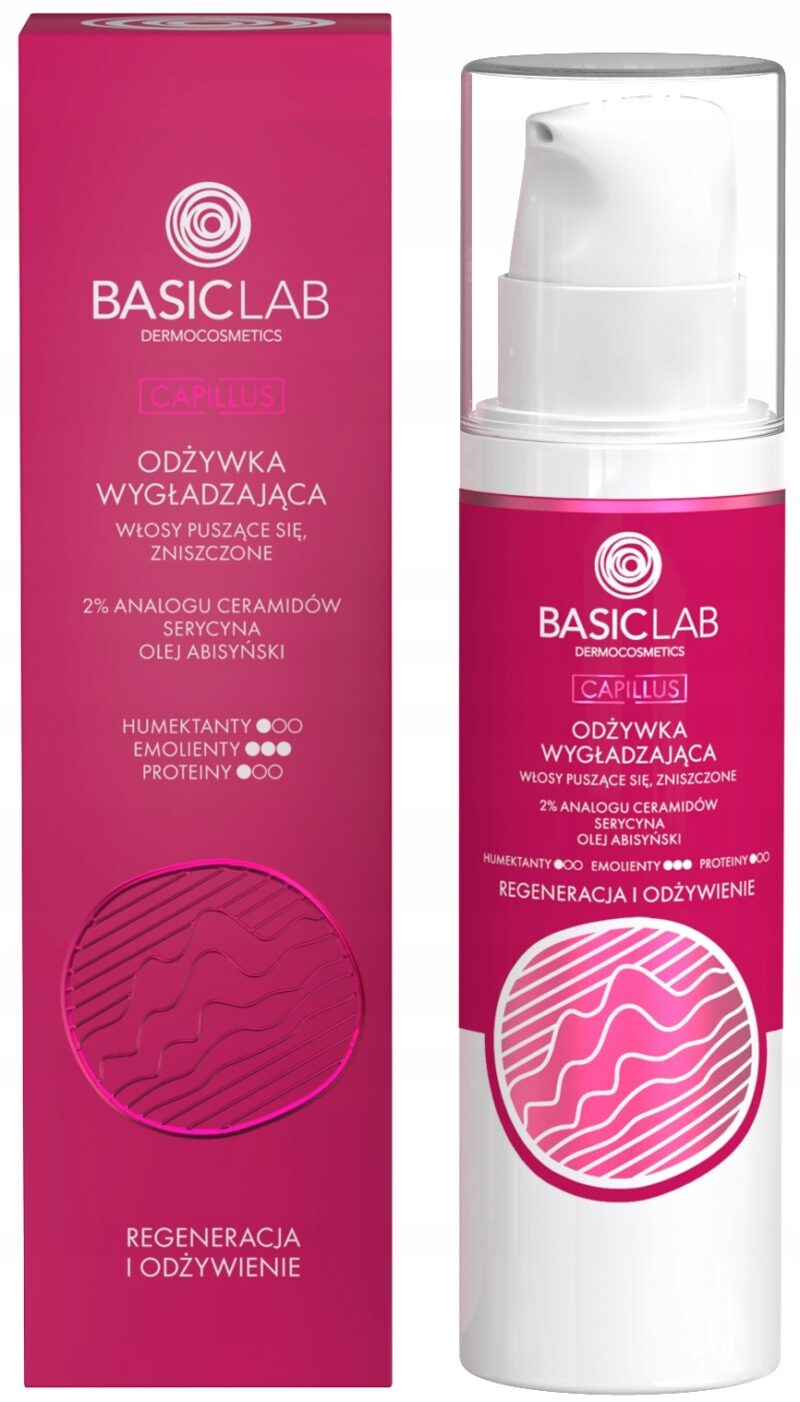 BASICLAB Odżywka wygładzająca do włosów 250 ml