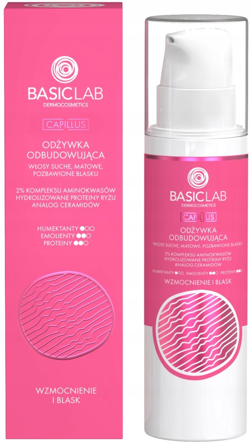 BASICLAB Odżywka odbudowująca do włosów 250 ml