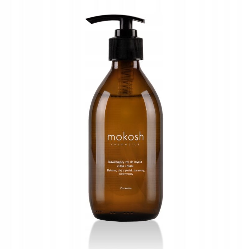 MOKOSH Nawilżający żel do mycia ciała „Żurawina” 300ml