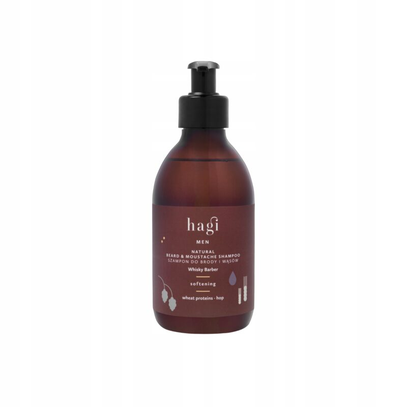 HAGI MEN Szampon do brody i wąsów Whisky Barber 300ml