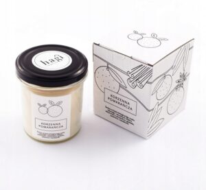 HAGI Świeca zapachowa sojowa Korzenna Pomarańcza