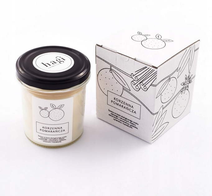 BOSPHAERA Sojowa świeca Zimowa Saga 190g