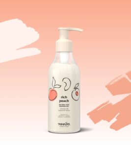 Resibo Naturalny żel myjący do twarzy z ekstraktem z brzoskwini 250 ml