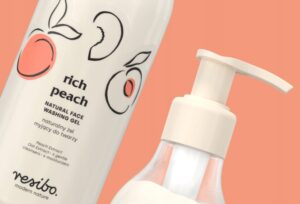 Resibo Naturalny żel myjący do twarzy z ekstraktem z brzoskwini 250 ml