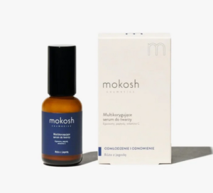 MOKOSH Multikorygujące serum Egzosomy, peptydy, wit. C Róża z jagodą 30ml