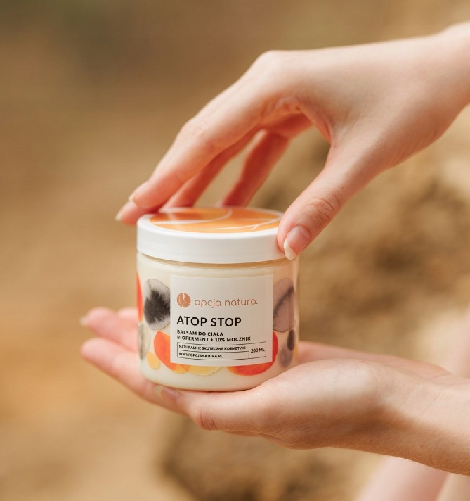Opcja Natura Atop Stop Balsam do ciała z biofermentem i inuliną 200 ml