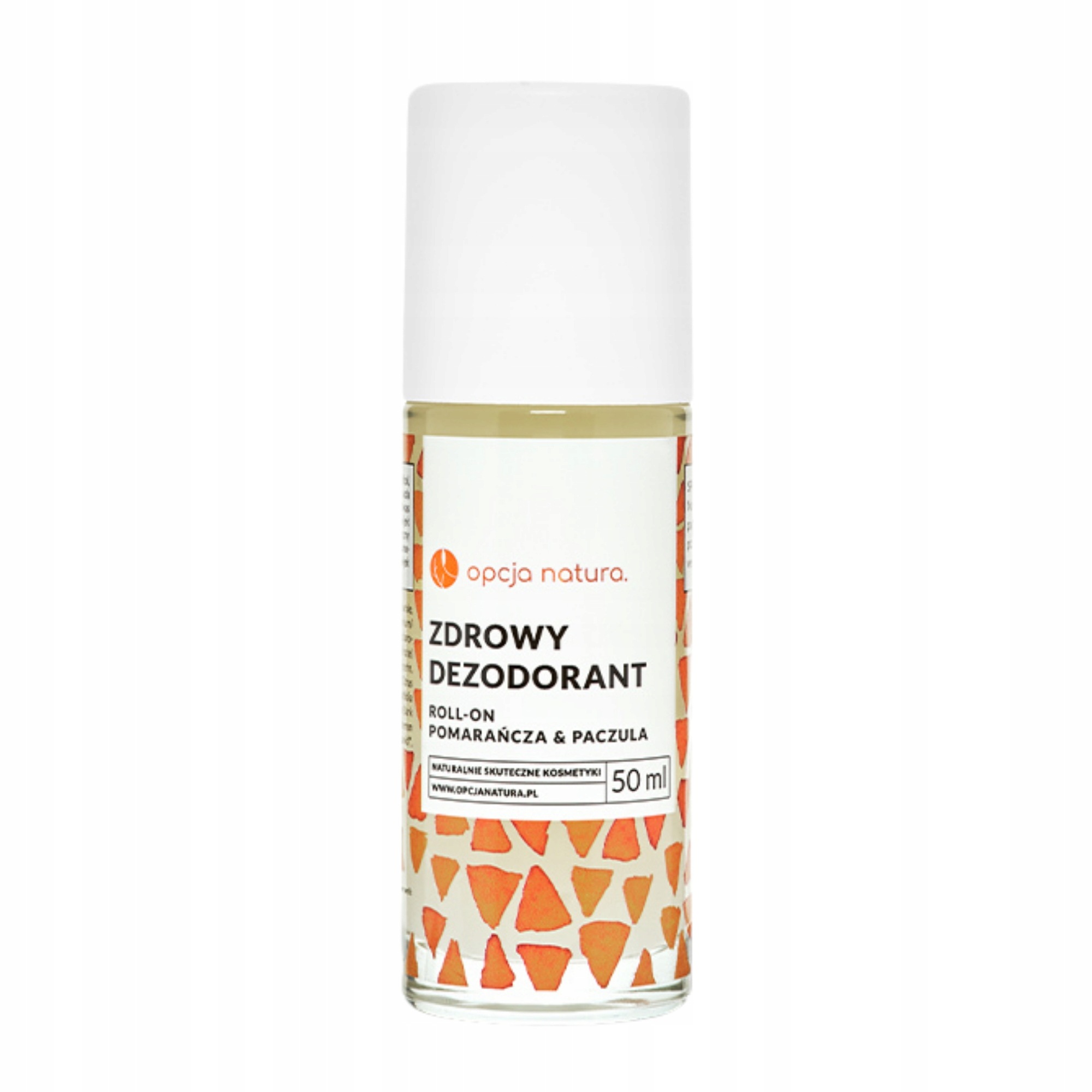 Opcja Natura Zdrowy dezodorant roll-on pomarańcza & paczula 50 ml