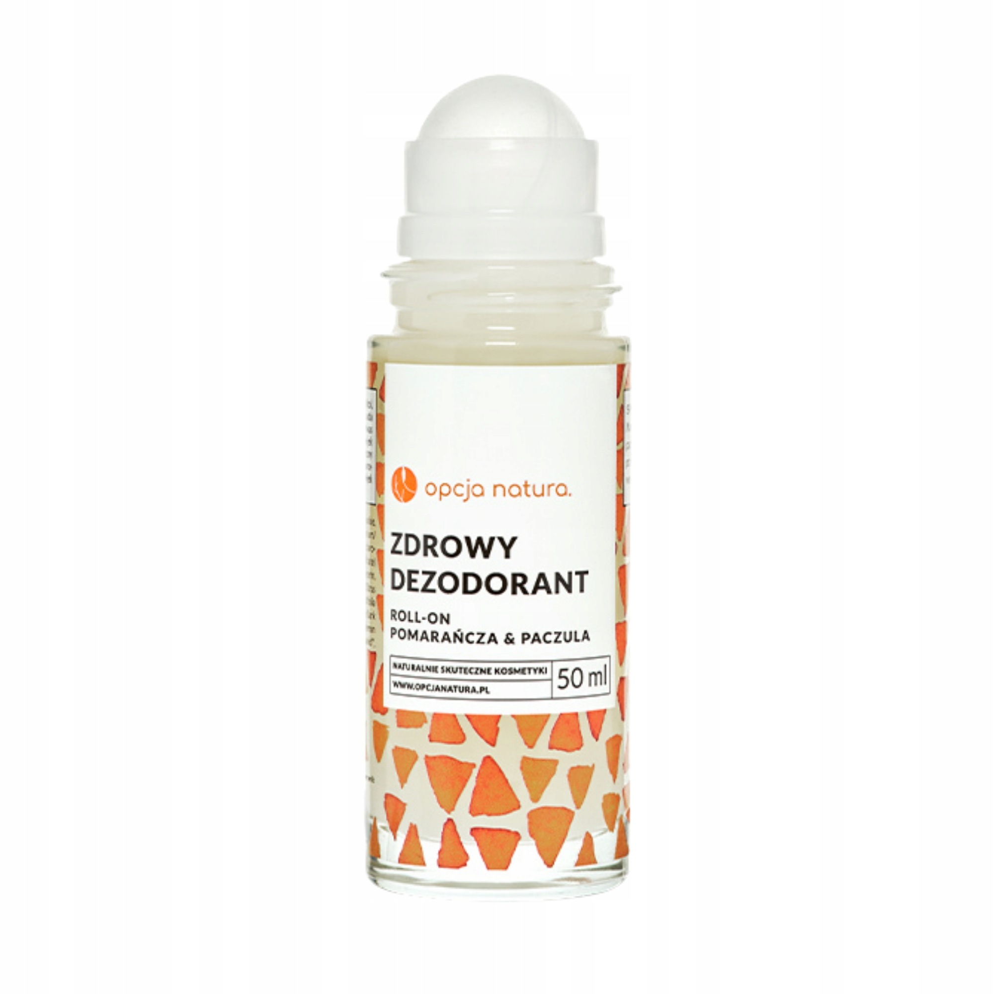 Opcja Natura Zdrowy dezodorant roll-on pomarańcza & paczula 50 ml