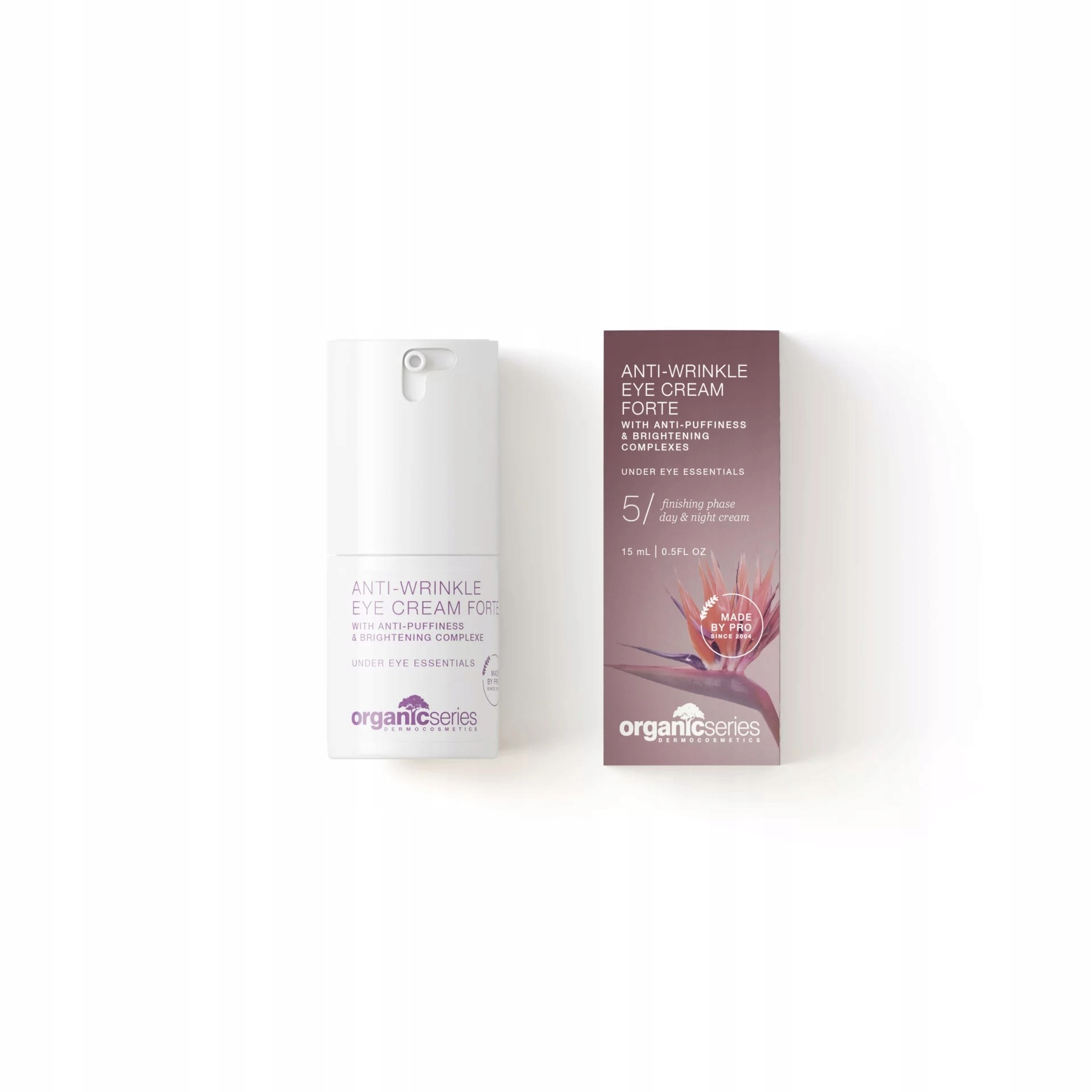 ORGANIC SERIES Przeciwzmarszczowy krem forte pod oczy 15 ml